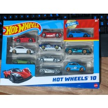 Hot Wheels 10 Lu Araba Seti Hepsi Gerçek Araç Fantastik Yok