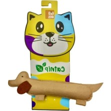 Calperia Catnipli Kedi Oyuncağı - Köpek Şeklinde Eğlenceli Tasarım