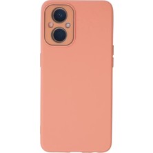 Prativas Reno 7 Lite Kılıf Lansman Glass Kapak - Pembe