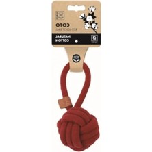 Calperia 8cm Çapında Çekmeyi Kolaylaştıran Örgü Top Oyuncak