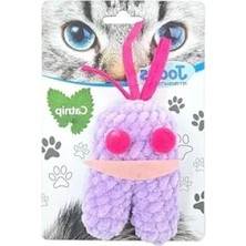 Calperia Kadife Saçaklı Kedi Oyuncağı