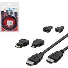 Hadron HD-4576 HDMI Kablo Seti 3 In 1