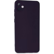 Prativas Galaxy A05 Kılıf Nano Içi Kadife Silikon - Mor