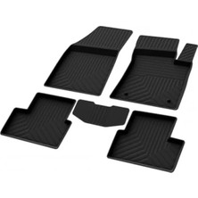 Calperia Renault Megane 4 Için Uyumlu Kauçuk 4d Havuzlu Paspas (2016 ve Üstü)