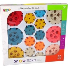 Manyetik Kendin Yap Kar Tanesi 52 Parça