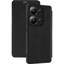 Prativas Redmi 15C 4g Flip Cover - Siyah