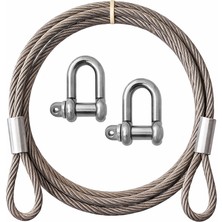 Araba Çekme Halatı (Çelik) Mapalı