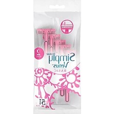 Calperia Kullan At Kadın Tıraş Bıçağı - 2 Bıçaklı, 5 Adet