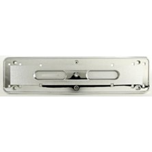 Hummer Tip Spor Krom Kaplama Plaka Altlığı, Dayanıklı ve Şık Tasarım