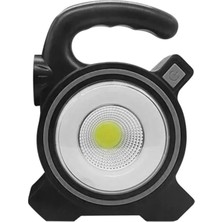 Prativas JY-819A Cob Led'li 3 Modlu Solar + USB Şarjlı Çalışma Lambası