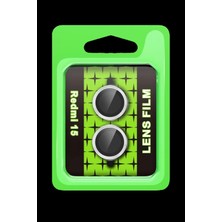 Marsilyan Xiaomi Redmi 15 4g Raze Metal Kamera Lens - Gümüş