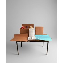 Lüx Taşınma Seti,5 Adet 70X40X40 ve 5 Adet 40X30X30 Taşıma Kolisi,koli Bandı,pelur,kraft Kağıt,kalem