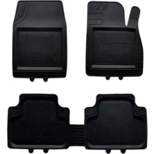 Calperia Evrensel Kauçuk Üç Boyutlu Havuzlu Paspas - Her Araç Için Uygun