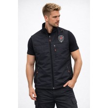 Arthur Nakış Işlemeli Erkek Özel Güvenlik Yeleği - 3 Cepli Yazlık Su Itici Kumaş