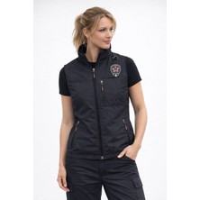 Arthur 3 Cepli Kadın Özel Güvenlik Yeleği Nakış Işlemeli Su Itici Yazlık Astarsız Yelek