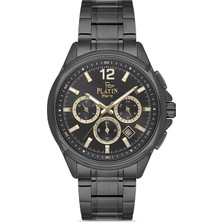 Platin Pierre HDS-1214GA-G2 Çelik Kordon Fonksiyonları Aktif Erkek Kol Saati