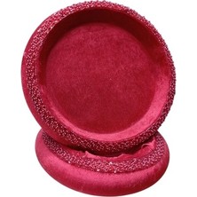 Karakız Kına Sepet Tepsi Takımı Kırmızı Taşlı