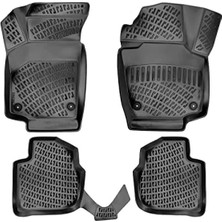 Calperia Yüksek Kaliteli 3D Havuzlu Paspas - Skoda Rapid (2012 Sonrası) Uyumlu