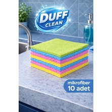 10 Adet Lazer Kesim (Piko Desenli) Mikrofiber Bez Mikro Fiber Temizlik Bezi 30 x 30 cm