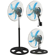 Hook Vantilatör Ayaklı 18 Inç Sanayi Tipi 5 Kanatlı