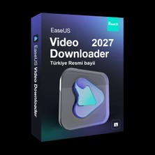 EaseUS Video Downloader 2027 (Windows) - 3 Pc Süresiz Orijinal Resmi Site Kodu