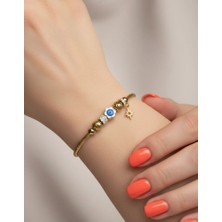 Atlasın Evreni Nazar Boncuk Detaylı Çok Renkli - Standart