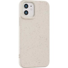 Fenza iPhone 12 Mini 13 Mini Uyumlu Darbeye Dayanıklı Silikon Telefon Kılıfı Mat Beyaz Renkli