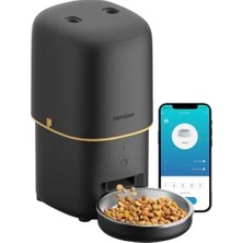 Calperia Akıllı Otomatik Mama Kabı - 4 Lt Hazne, Wifi Uzaktan Kontrol