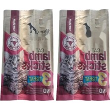 Calperia Kuzu Etli Yumuşak Kedi Ödül Maması, 3'lü Paket, Yetişkin Kediler Için