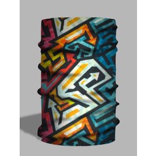 Luma Graffiti Desenli Boyunluk | Buff