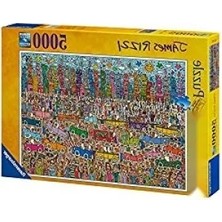 Calperia 5000 Parça Renkli Puzzle Seti