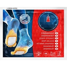 Calperia 8 Saat Süreli Doğal Yapışkanlı Ayak Isıtıcı - 5 Çift
