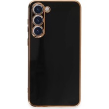 Prativas Galaxy S23 Kılıf Volet Silikon - Siyah