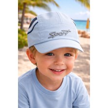 Aydın Şapkacınız 3-6 Yaş Erkek Çocuk Şapka %100 Pamuk Ayarlanabilir Cırtlı Kep Yazlık Günlük Spor Şapka