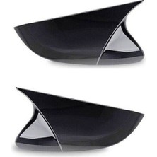 Yarasa Ayna Kapağı Parlak Siyah, Hyundai Accent Era 2005-2011 Için