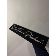 Kişiye Özel Dekor Pleksi Plakalık, Çarpıcı ve Şık Tasarım