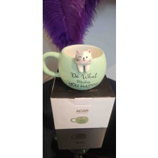 Acar Cuddly Collectıon 430 ml Kupa - Yeşil