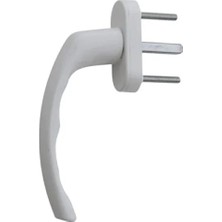 Calperia Beyaz Pvc Pencere Kolu - Metal Sap ile Uyumlu