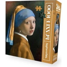 Calperia 1000 Parça Incik Küpeli Kız Puzzle