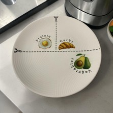 Çerçi Melek Motivasyon Porsiyon Tabağı