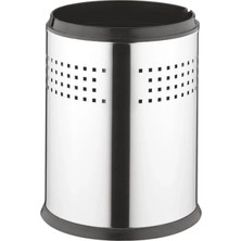 Calperia Paslanmaz Çelik Çöp Kovası - 3 Litre, Parlak Yüzey