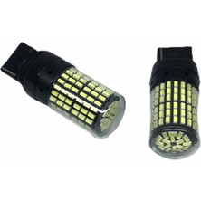 12V 93A T20 LED Ampul, Beyaz, Dipsiz, 2'li Paket