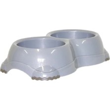 Calperia Yüksek Kapasiteli Kedi Mama Kabı - 2200ML, Gri