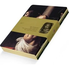 Calperia A5 Çizgisiz 4'lü Defter Seti - Esnek Kapak