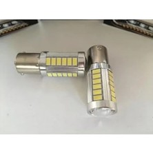 Calperia 12V 93 LED Ampul Seti, Beyaz Tek Duy Geri Vites Veya Park Işığı Için