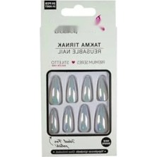 Calperia Hologram Desenli 24'lü Takma Tırnak Seti