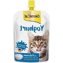 Calperia 150 G Yoğurt Kediler Için Tamamlayıcı Mama, Sindirime Yardımcı