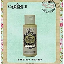 Nuvvo Cadence Style Matt Enamel Cam & Porselen Boyası 59 Ml. E-362 Adaçayı