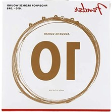 Calperia Extra Light Akustik Gitar Teli Takımı, 010-048 Ölçülerinde