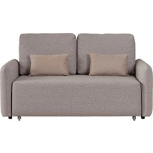 Alfemo Solid Ikili Koltuk-Gri